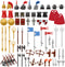 Feleph Medieval Weapons Pack for Knight Figures, Ancient Kingdom Military Soldier Castle Equipment Kit