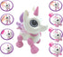 ROB02UNI LEXiBOOK Power Unicorn Mini - My Little Robot Unicorn - Robot Unicorn with Sounds, Music, Light Effects, Voice