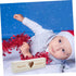 LABRIMP Stylish Wooden Pregnancy Test Keepsake Box for Women Elegant Announcement Holder with Lid for Cherishing First