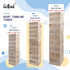 GOTHINK Giant Tumble Tower Game, Large 54pcs Wooden Blocks for Outside Yard Games, Timber Stacking Game Night Toy Gift
