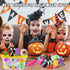 UUSYCUN 72PCS Halloween Mochi Squishy Toys, Squishy Party Favors for Kids, Kawaii Squishies Fidget Toys, Mini Mochis