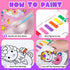 Sets 2 3-5 4-8, Fenmay Paint with Water Coloring Books for Kids, Mess Free Watercolor Paint with Premium Brushes, Arts