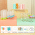 Rack-10 Foldable Baby Bottle Drying Poles Water Bottle Organizer for Cups,Travel Mugs,Silicone Bags- Collapsible