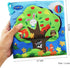 Infant Soft Book, Educational Baby Books 6 to 12 Months, Nontoxic Fabric Touch & Feel Crinkle Cloth for Babies
