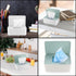 XhjzgcTech 2Pcs Diaper Wipes Dispenser, Refillable Wipe Container, Wipe Container with Sealing Design Lid, Keep Wipes