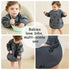PewinGo Weaning Bib with Long Sleeves & BLW, Soft Skin-Friendly Material, Waterproof Coverall Bibs for Infants