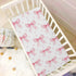 Caikeny 27 39 Fitted Crib Sheet for Boys Girls Coquette Polka Dots Pink Bow Baby Crib Sheets Bassinet Sheets Crib