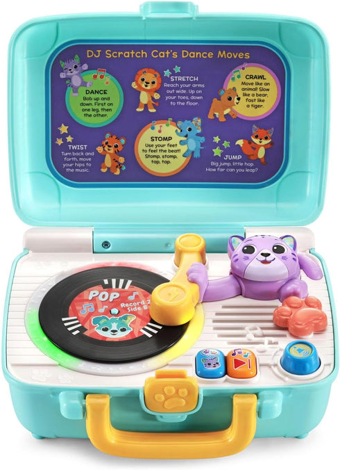 VTech DJ Scratch Cat Record Player Toy for Kids