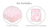2 Set, (52" 28") (30" 35"), 3D American Baby Company Heavenly Soft Piece Chenille/Sherpa Crib Sheet & Blanket Crib