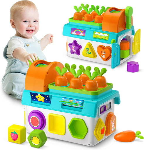 Zardali Montessori Toys for 1-2 Year Old Boys Girls, 1st First Birthday Gift