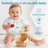 Zainpe 6Pcs Snap Muslin Cotton Baby Bibs, Adjustable Burp Cloths for Toddlers, Soft Drool Bibs