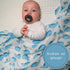 100% 3 Pack LollyBanks Swaddle Blanket | Muslin Cotton | Newborn and Baby Nursery Essentials for Boys, Registry | Ocean