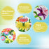 BIRANCO Flower Garden Building Set, 138 PCS Fun Stacking Toys for Toddlers Age 3-6, Educational STEM Gardening Gift