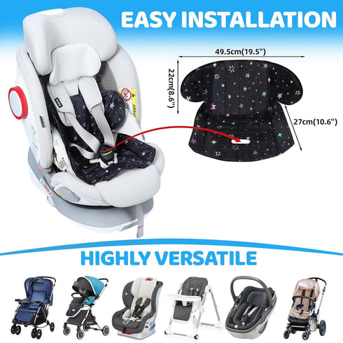 Summer, Orzbow Car Seat Cooling Pad with Insulated Bag, Gel Car Seat Cooler Pad for Babies, Toddler, Infant, Portable