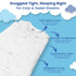 i-Heir 2.0 0-6 3-Way Baby Sleep Sack Swaddle TOG Months, Adjustable Wearable Blanket for Newborn, Infant Swaddling