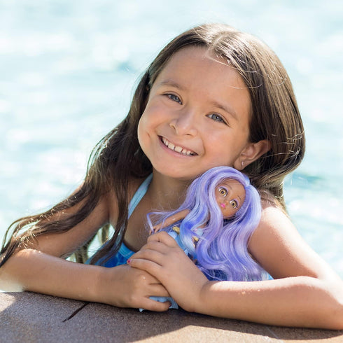 ADORA Water Wonder Mermaid Doll - 7" Toy Baby Doll with Color-Changing Tail in Cold Water, Birthday Gift for Ages 1+