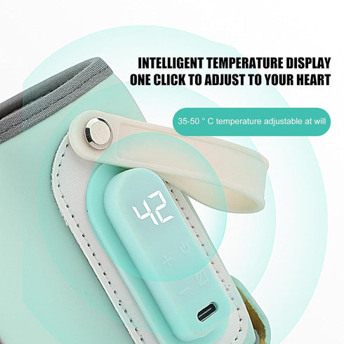 Generic Travel Bottle Warmer,USB Powered Heating Sleeve | Kids Fast Night Feeding Milk Warmers | for Kids Girls Boys