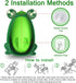 Cute Frog Potty Training Urinal for Boys - Green