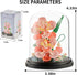 Nipurex 520 Flower Bouquet Building Kit, Hibiscus Flower Building Blocks with Dust Cover, Brick Flowers Building