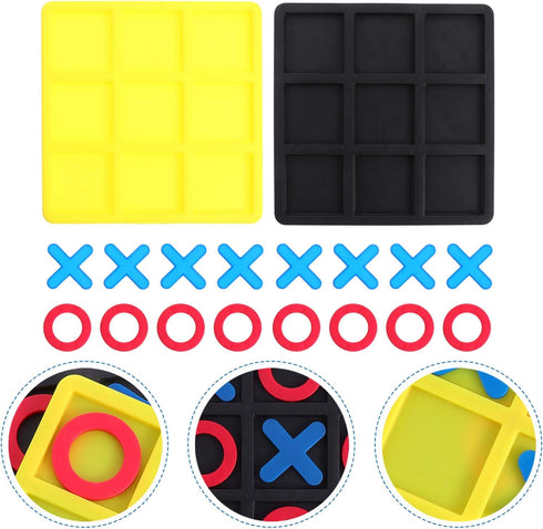 2 Boxes Toe Game Board Game, Strategy Board Game for Family Game Night