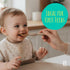 Elk and Friends Silicone Baby Spoons | Travel Case Included | First Stage Infant Toddler Spoon | Baby Led Weaning Stage