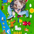 OKGIUGN 61 Pcs Farm Animals Story Felt Board, 3.6 Ft Farmhouse Themed Play Mat Wall Hanging Kit for Toddlers
