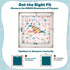 Wirhao 50'' 50'' Baby Play Mat for Floor, x Thicken Foam Soft Padded Mat for Baby, Playpen Mat for Toddlers Infant