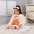 Fox,8.5 Inches) Apricot Lamb Toys Plush Corduroy Fox Stuffed Animal Soft Cuddly Perfect for Child (Corduroy