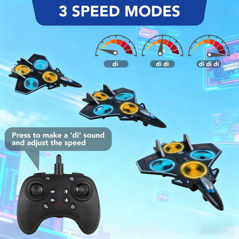 NXD 360 Foam Remote Control Airplanes RC Planes for Kids Adults Beginners, Outdoor Stunt RC Airplane Toy with Flips