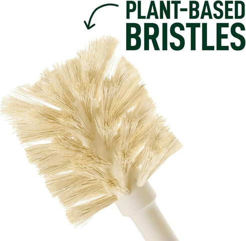 Set 2 Scotch-Brite Greener Clean Bottle & Straw Brush with Replaceable Bottle Brush Heads