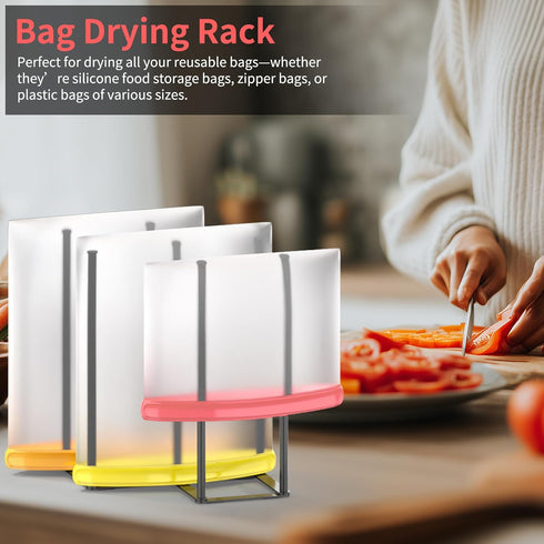 Senvix Collapsible Bottle Drying Rack, Baby Bottle Drying Rack, Foldable Cup Draining Holder, Retractable Reusable