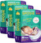 Sposie Booster Pads, 90 ct, Adhesive-Free, Stop Overnight Diaper Leaks, Helps Reduce Diaper Rash, Sizes 4-6