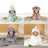 4 Packs (4Pack) Hooded Baby Towels, Premium Soft Baby Bath Towels with Hood for Babies, Toddler, Infant - Ultra