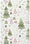 Jihqo Cartoon Christmas Tree Crib Sheets for Boys Girls Pack N Play Sheet