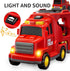 3-5 3 4 5 6 7, Set, 4-6 TEMI Fire Trucks Boy Toys for Toddlers Year Old - Firetruck Toys for Kids Transport Vehicle