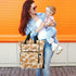 SUABO Backpack Bread Milk Pattern Baby Diaper Bag Large Bag Waterproof Travel Diaper Bags for Moms and Dads