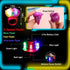 25 Pc Light Up Rings Party Favors for Kids 4-8, Treasure Chest Toys for Classroom, Carnival Prizes, Birthday Gifts