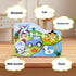 Set 3 Montessori Screwdriver Board - Wooden Montessori Toys for Year Old Kids and Toddlers, Fine Motor Skills Learning