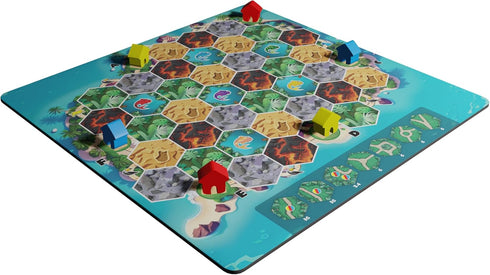 Matagot Tucana Builders Board Game - Family-Friendly Educational Tile-Laying Strategy Game for Ages 10+, 1-5 Players,