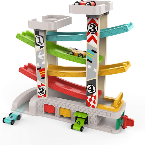 TOP BRIGHT Car Ramp Toy for 2 3 Year Old Boy Gifts,