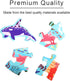 Puzzles for Kids Ages 4-6, 50 Pieces Whale Animal Shaped Floor Jigsaw Puzzles for Kids 6 7 8 9 10-Year-Old Boys Girls