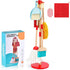 WHOHOLL Wooden Kids Cleaning Toy Set Toddler Broom and Dustpan Set for