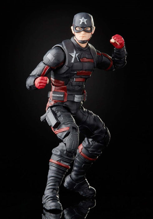 Marvel Legends Series 6-Inch Action Figure Toy U.S. Agent with 2 Accessories, for Kids Ages 4 and Up