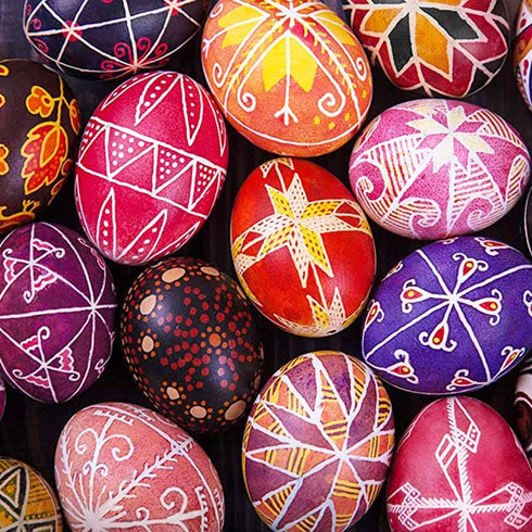 30 Pack White Plastic Eggs, Fake Easter Egg, Artificial Chicken for DIY Crafts, Painting, Party, Home Decor, Kids