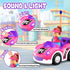 1-3, 3 2-4 Elovien Remote Control Car for Toddlers RC Race Toys for Year Old Girl, Radio Controlled Car with Lights