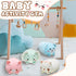 9 Pieces Plush Toys Set - 8 Inch Elephant, Deer, Hamster, Panda, Pig, Dinosaur Plush Stuffed Animals for Kids
