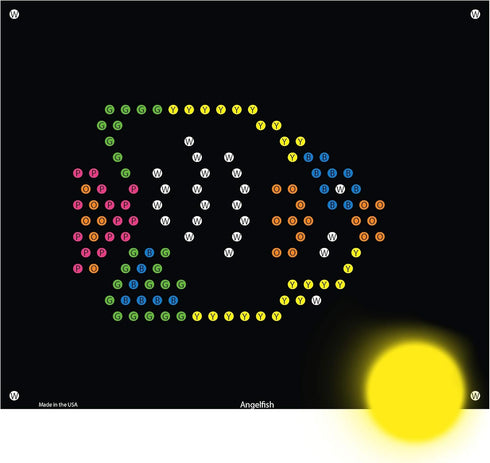 Under The Sea Refill Templates for Basic Fun Lite Brite Ultimate Classic - 10 Sheets, 7x8