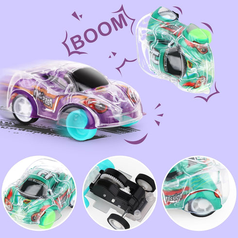 36 Pcs Mini Pull Back Cars Set for Kids Toddlers, Race Car Party Favors, Goodie Bags, Easter Egg Stuffers, Ages 3-8