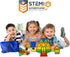 Tytan TILES 220-Piece SUPERSIZED Magnetic Tiles Building Set - 1000s of Creations, Kids’ STEM Toy, Architecture, Ages 3