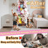 INFTOYCO Large Stuffed Animal Storage Zoo Cage Holder, Upgradation PVC Stuffed Animal Storage Organizer, Space Saving